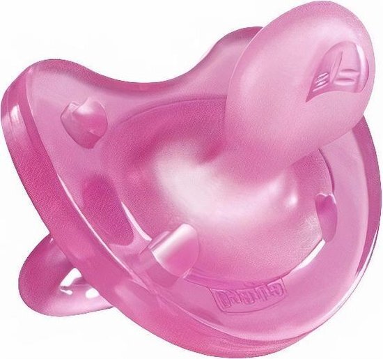 Chicco Physio Soft Pacifier Silicone Rose 6m+ 1 Units
