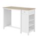 SoBuy FWT64-WN Keuken- & Eettafel
