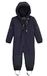first instinct by killtec Kind Softshell overall/modderpak met capuchon FIOW 10 MNS SFTSHLL ONPC, dunkelnavy, 86/92, 42121-000