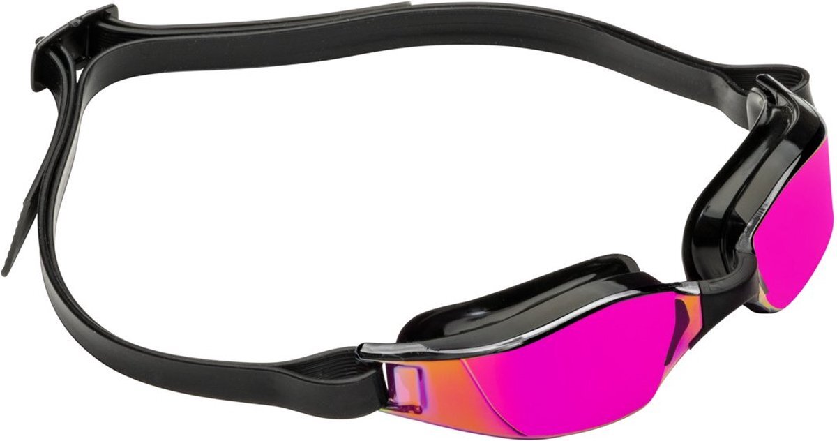 Aquasphere Aquasphere Xceed - Zwembril - Volwassenen - Pink Titanium Mirrored Lens - Zwart