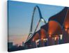 Artaza Canvas Schilderij Oversteek Brug in Nijmegen - 80x40 cm - Canvas Print