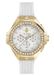 Philipp Plein Plein Chrono Royal PWPSA0624 Horloge - Siliconen - Wit - Ø 42 mm