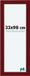 yd. Cadre photo 33x98 cm - Rouge vin balayé - MDF