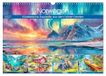 Norwegen. Calvendo Norwegen. Künstlerische Aquarelle aus dem hohen Norden (Wandkalender 2027 DIN A3 quer)