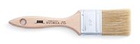 PENNELLIFICIO 2000 | Penseel met gelakt houten handvat, universele kwast voor beits en lakken, muren, hout, ijzer, breedte van de klem 50 mm, Made in Italy