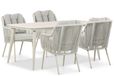 Santika Furniture Santika Nanda/Vienna 180 cm dining tuinset 5-delig