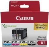 Canon Inktpatronen multipack PGI-2500XL: zwart/cyaan/magenta/geel