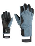 Ziener Kale-Z Gants de ski/sports d'hiver pour femme - Extra chauds - Lavalan - Imperméables - En velours côtelé - Taille 8