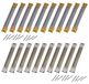 Cadres flexibles métalliques, 10 cm, 20 pièces, avec connexion à pince, accessoires de bricolage