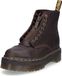 Dr. Martens dameslaarzen met veters donkerbruin
