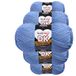 Knit Me DK Dubbel breigaren, hypoallergeen, acryl, 5 x 100 g (hemelsblauw)
