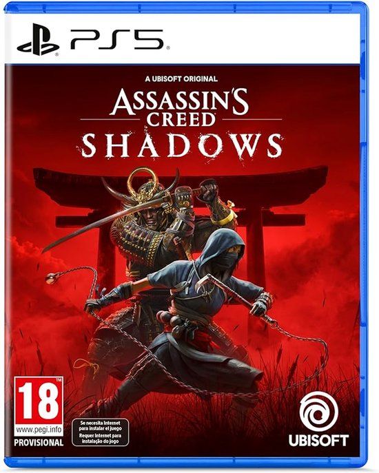 Ubisoft Assassin's Creed Shadows PS5 - Standard Edition - Blu-ray - EAN: 3307216292654