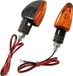Int Lampa Arrow Knipperlichten Motor - 12V - Waterbestendig - 2 Stuks - LED - Carbon - M8