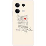 Xiaomi Redmi Note 13 5G I Love Owls Siliconen hoesje