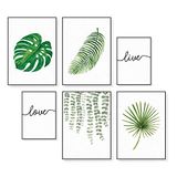HappyMots Decoratieve posters, 6 stuks, 4x A3, 2x A4, diverse motieven