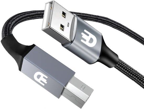 Drivv. Premium Printerkabel - USB 2.0 naar USB B Kabel - USB-A naar USB-B - Printerkabel 2 meter