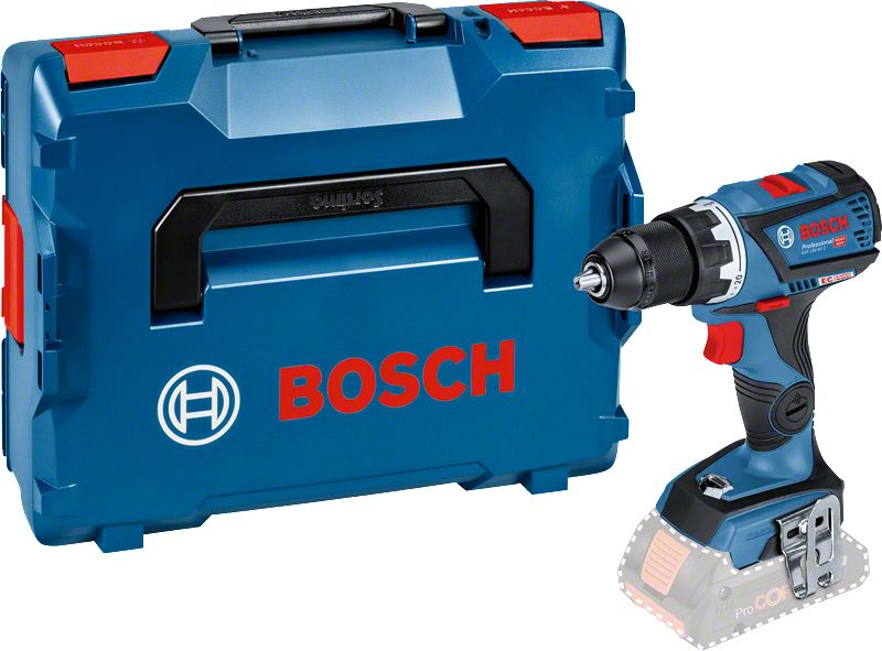 Bosch GSR 18V-60 C Accu schroefboormachine - Zwart, Blauw, Rood
