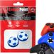 Gadgetpoint - Thumb Grips pour PlayStation, PS5, Xbox X/S, One & Switch Pro Manette - Gaming Thumbgrips - Joysticks Anti-Dérapants de Performance - Accessoires de Protection - Football - Bleu avec Blanc