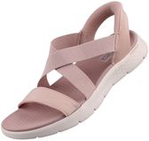 Skechers Slip-Ins Go Walk Flex Sandaal - Glimmer Up Damessandaal Roze