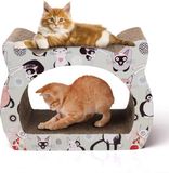 Nobleza Katten krabkarton - Groot krabkarton voor katten - Krab karton - 22x39x29 cm
