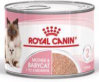 Royal Canin Mother & Babycat Mousse - Alimentation Chat - 195g