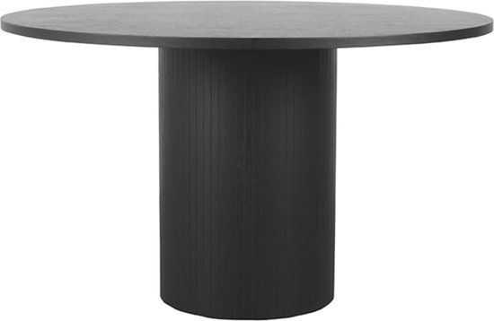 LABEL51 Eetkamertafel Oliva Zwart Eiken