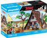 PLAYMOBIL Astérix: La hut d'Astérix avec Panoramix, figurines Astérix, 80 pièces, à partir de 5 ans