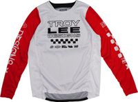Troy Lee Designs GP Pro Standard Jeugd maillot de motocross Rouge Textile XL Unisexe Été