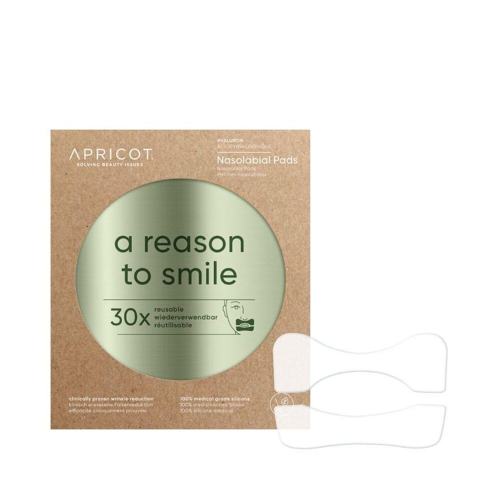 Apricot Hyaluron Nasolabial Pads A Reason To Smile - gezichtsmasker