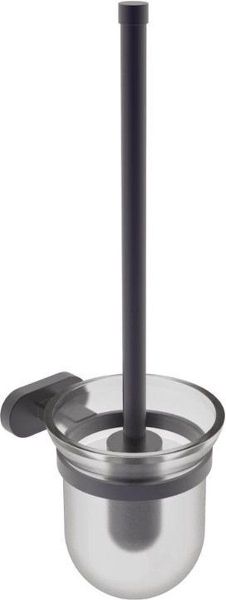 Creavit Toiletborstelhouder Mat Zwart