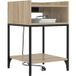 DESIGN IN Table De Chevet Chêne Sonoma 40 X 40 X 61 Cm