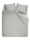 Beddinghouse Lush dekbedovertrek - Eenpersoons - 140 x 200/220 cm - Grijs
