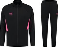 Cruyff Turn Tech Trainingspak Junior Zwart - Roze