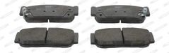 FERODO FDB4000 Remblok Set, schijfrem - (set van 4)