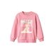 Wheat sweater met print - roze