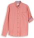Tom Tailor Regular Fit Overhemd Lange Mouw Heren Chili Orange Herringbone Visgraat Katoen XXL