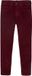 Vertbaudet Le pantalon slim en velours pour garçon bordeaux
