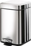 Gedy pedaalemmer ARGENTA 3L vierkant inox poli