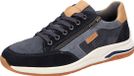 Sioux Turibio-702-J Sneaker Homme Bleu Nubuck