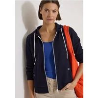 Cecil Jas met lange mouwen, capuchon en structuur urban donkerblauw XXL