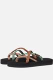 Teva Olowahu Teenslippers Dames Roze - Groen - Oranje