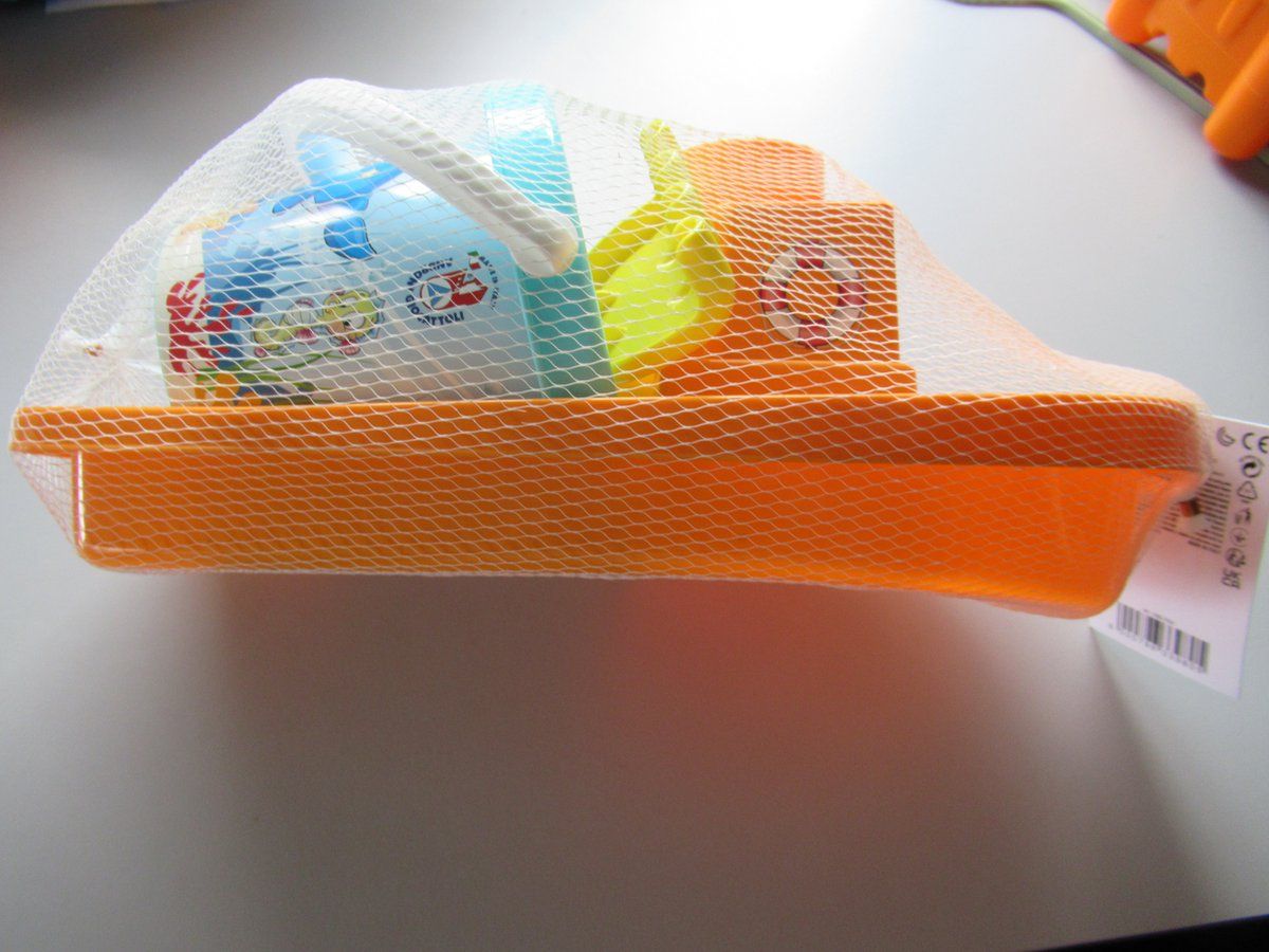 Camylle strandsetje met boot - kunststof - 8000796339805