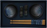 JADE TEMPLE sushi set blauw, 1 set