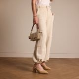 No Stress Dames Beige Suède Slingbacks Maat 40