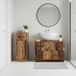 Maison Exclusive - Ensemble de meubles de salle de bain, 2 pièces, modèle HOORN, bois recyclé