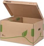 Esselte archief scharnierende dekseldoos SPEEDBOX, DIN A4, wit/rood