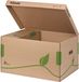 Esselte archief scharnierende dekseldoos SPEEDBOX, DIN A4, wit/rood