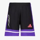 Adidas F50 SHO Y kinder voetbalshort zwart paars - Maat 164