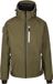 Trespass DLX-regenjas Graham Ski Jacket Hommes Vert Olive Foncé Uni XS