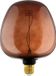 EGLO LED Lamp - E27 - Ø 19 cm - G190 - Cognac - 2000K - Dimbaar
